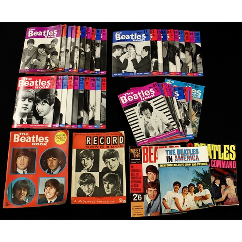 2461 - Music, The Beatles, Beatlemania - a complete run of The Beatles Monthly books, from No.1 issued in A... 