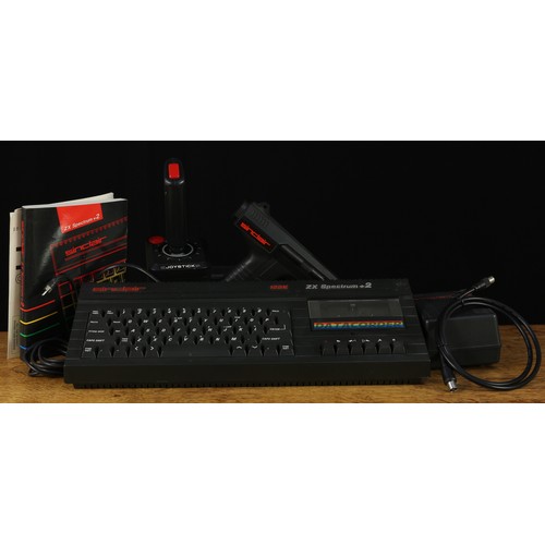 2465 - Vintage Computer Gaming and Technology - a Sinclair ZX Spectrum+2 128K video computer system, serial... 