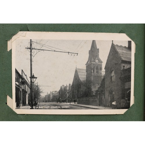 2451 - Postcards - an early 20th century postcard album, comprising mostly Topographical and Social postcar... 