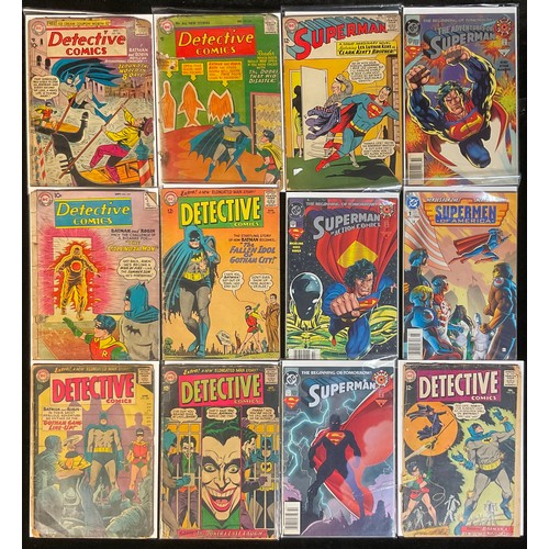 2550 - 12 Mixed DC Comics. Detective Comics #238, #248, #259, #328, #330, #332 (Carmine Infantino Artwork),... 