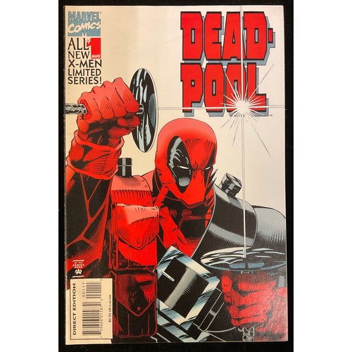 2554 - 34 Deadpool comics. Deadpool vol.1 #1- 17 (and issue -1). 1997-'98 some with Duplicates. Deadpool Vo... 