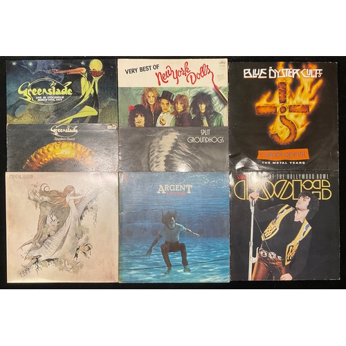 Vinyl Record Lp's Including Greenslade - Live In Stockholm March 10th 