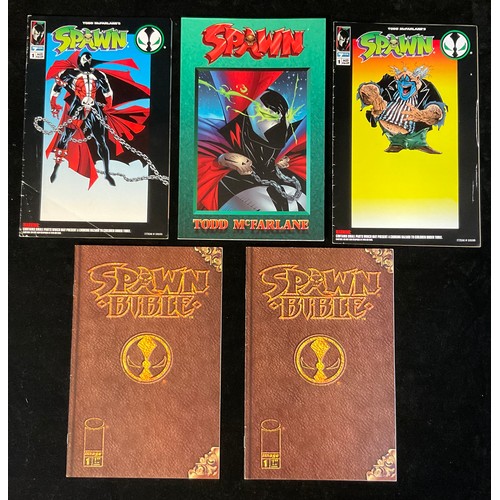 2557 - 17 Spawn Comics. Curse of the Spawn #1 & #2 (1996). Spawn and WildC.A.T.S #1, #2 & #4. Spawn the Imp... 