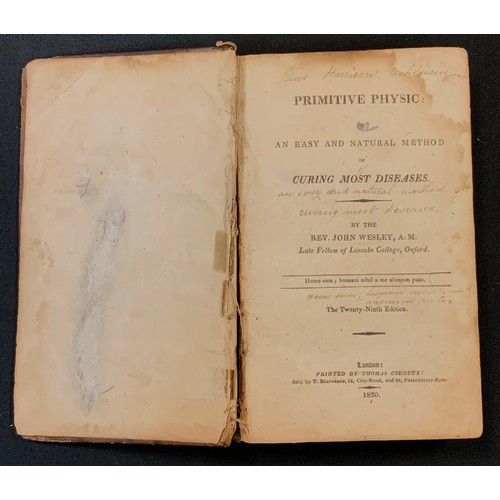 228 - Books - Medical, Military, Maritime and travel, cookery etc, inc Wesley. John, Rev A.M, Primitive Ph... 