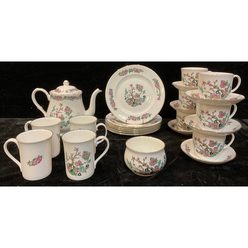 890 - A Crown china part tea service; other ceramics and teaware including Queen Anne, Shelley, Albany, et... 