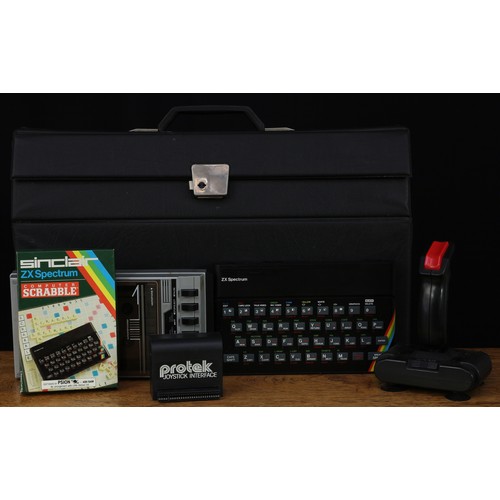 2467 - Vintage Computer Gaming and Technology - a Sinclair ZX Spectrum personal computer system, D01-366761... 