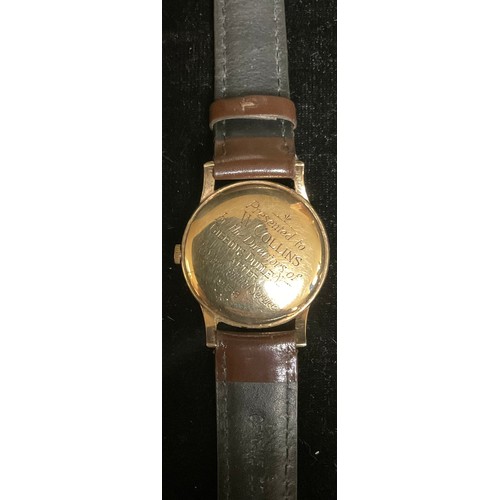 1192 - A Rotary Maximus 9ct gold wristwatch, original box