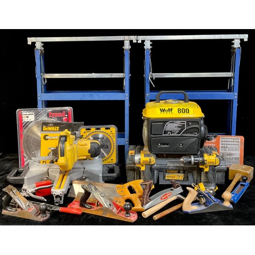 1300 - Tools - a DeWALT DCK235C2 14.4V XR Twin Pack - DCD735 Combi Drill & DCF835 Impact Driver (2 x 1.5Ah ... 