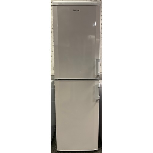 318 - A Beko fridge freezer, model number CXF5104W.