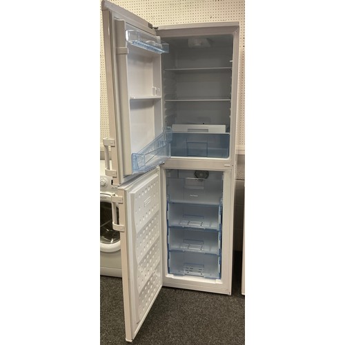 318 - A Beko fridge freezer, model number CXF5104W.