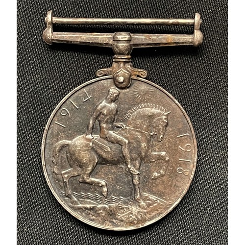 5008 - WWI British War Medal to 29871 Pte John Bryce, Notts & Derby Regiment, no ribbon: a Notts & Derby em... 