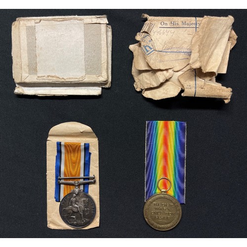 5014 - WW1 British War Medal and Victory Medal to 776677 Sjt. GA Dranfield, RA. Complete with original ribb... 