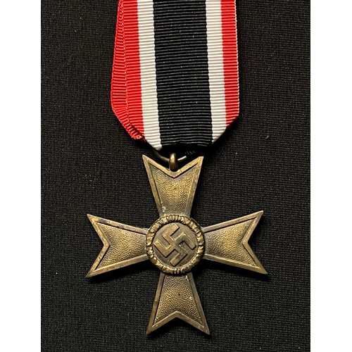 5026 - WW2 Third Reich Kriegsverdienstkreuz 2.Klasse ohne Schwerter - War Merit Cross 2nd Class without Swo... 