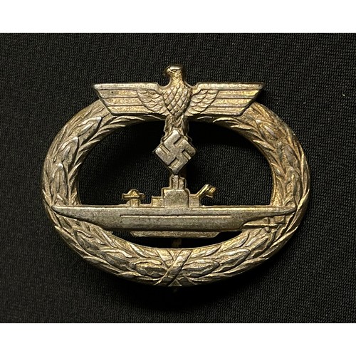 5051 - WW2 Third Reich U-boot Kriegsabzeichen - U-Boat War Badge. No makers mark.