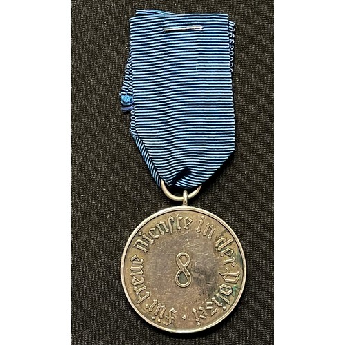 5059 - WW2 Third Reich Polizei Dienstauszeichnung 3. Stufe (8 Jahre) - Police Long Service Award 3rd Class ... 