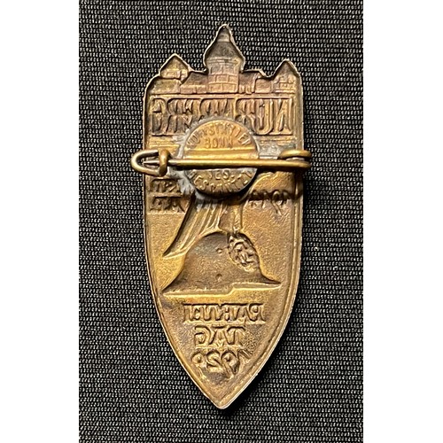 5067 - WW2 Third Reich Nürnberger Parteitagsabzeichen 1929 - Nuremberg Party Day Badge of 1929. Maker marke... 