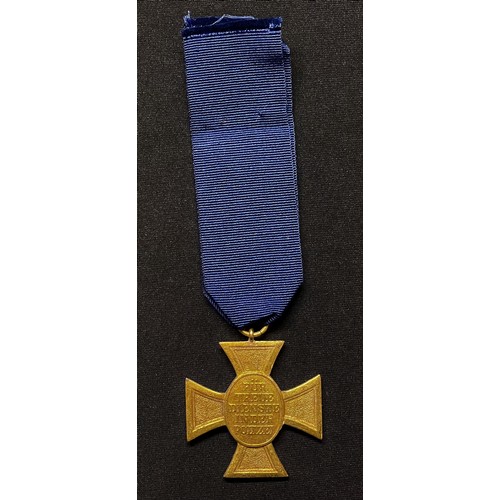 5072 - WW2 Third Reich Polizei Dienstauszeichnung 1. Stufe (25 Jahre) - Police Long Service Award 1st Class... 
