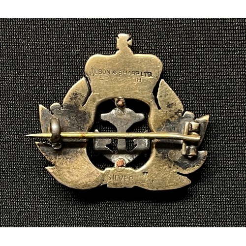 5133 - WW1 British Royal Navy Sweetheart collection: HMS Starfish Sweeheart Brooch in hallmarked silver, Bi... 