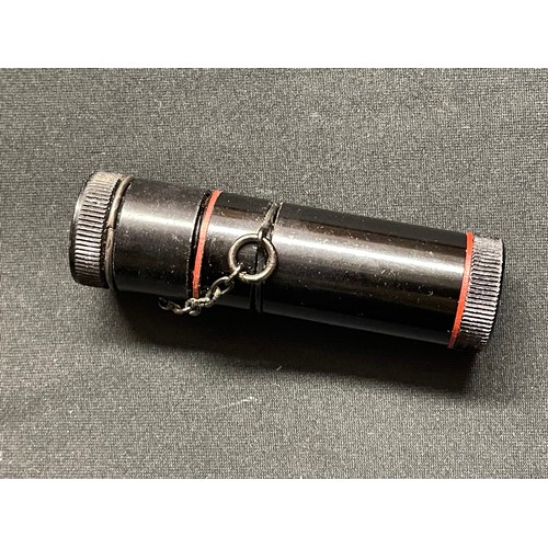 5151 - WW2 British RAF/SOE Cigarette Lighter with hidden escape compass. 78mm in length. Unissued condition... 