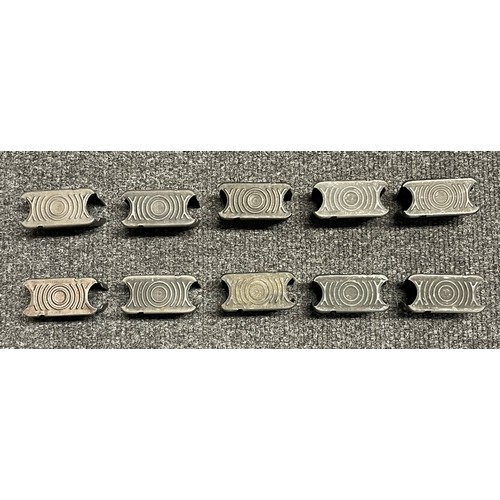 5187 - WW2 US M1 Garand 8 Round Enbloc Rifle Charger Clips x 10: 5 Magazines for the .45 M1911A1 Colt Pisto... 