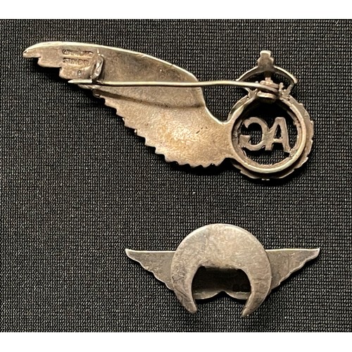 5200 - WW2 British RAF Air Gunners Sweetheart in Sterling Silver. 48mm in length. Marked 