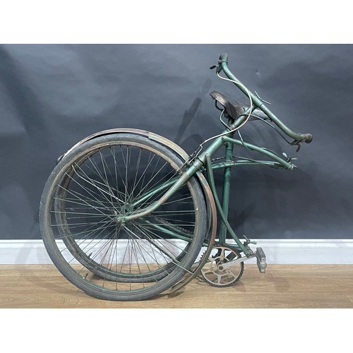 5205 - WW2 British BSA Paratroopers Folding Bicycle. Original unrestored condition. Frame number R49229. Th... 