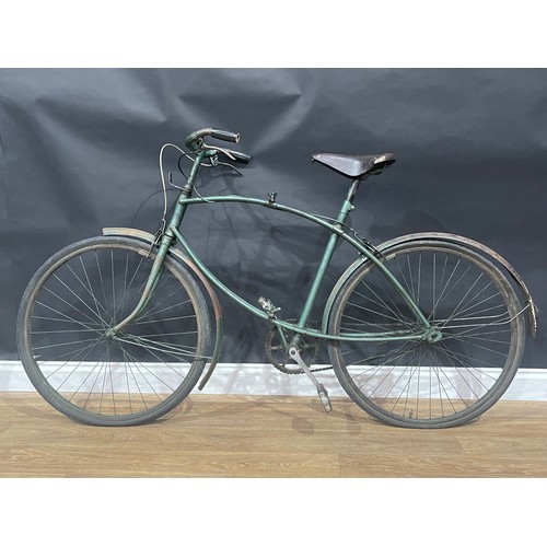 WW2 British BSA Paratroopers Folding Bicycle. Original unrestored condition. Frame number R49229. Th