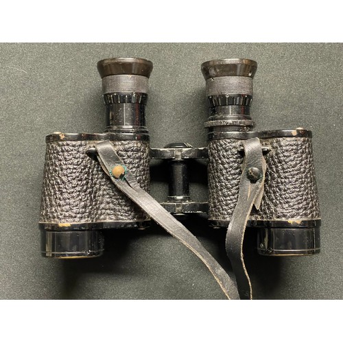 5213 - WW2 British items: Pre war Binoculars marked 