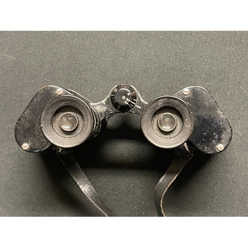 5213 - WW2 British items: Pre war Binoculars marked 