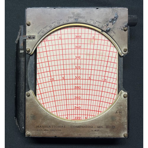 5214 - WW2 British RAF Navigational Computors MK III H*. Ref No.6B/250. Three examples. All have some damag... 