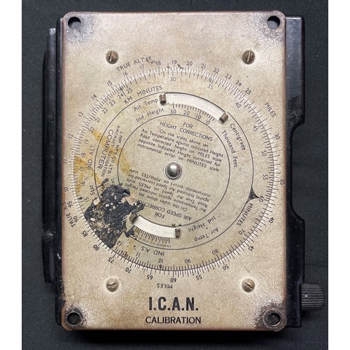 5214 - WW2 British RAF Navigational Computors MK III H*. Ref No.6B/250. Three examples. All have some damag... 