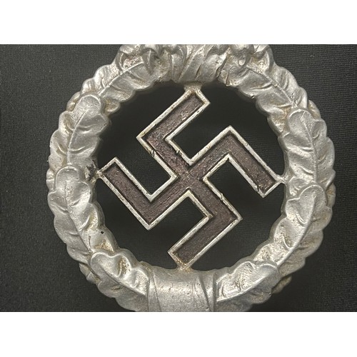 5249 - WW2 Third Reich 2nd Pattern NSDAP Banner Top. Pole fixing is marked 