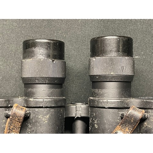 5259 - WW2 Third Reich 7x50 Binoculars serial number 60224. Maker marked 