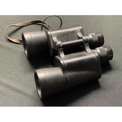 5259 - WW2 Third Reich 7x50 Binoculars serial number 60224. Maker marked 