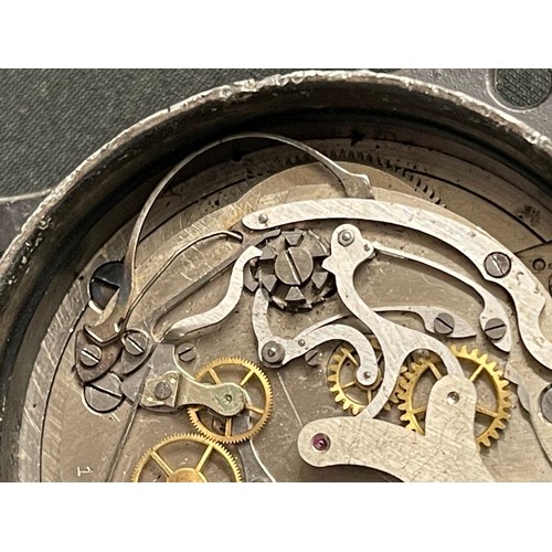 5274 - WW2 Third Reich Luftwaffe Junghans Cockpit Clock Bo Urh I Fl 23885. Case numbered 13456. Movement nu... 