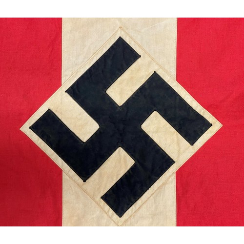 5280 - WW2 Third Reich Hitler Jugend Landjahr Banner. Multipart construction. Single sided. Size 108cm x 48... 