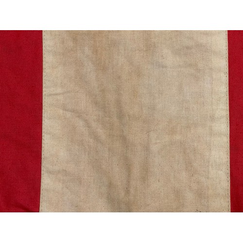 5280 - WW2 Third Reich Hitler Jugend Landjahr Banner. Multipart construction. Single sided. Size 108cm x 48... 