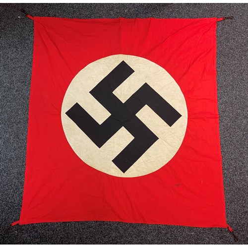 5282 - WW2 Third Reich National Ground to Air Recognition Flag. Multipart Construction. Selvedge edges. Spr... 