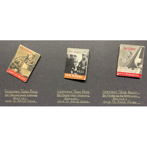 5290 - WW2 Third Reich WHW Fund Raising badges collection comprising of 13 Regimental Standard badges. Alon... 