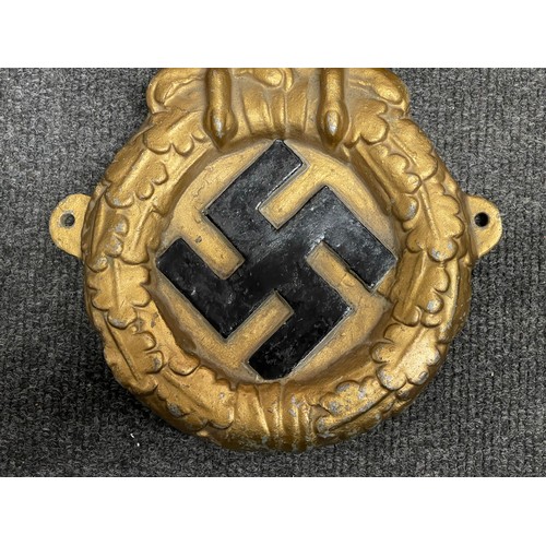 5295 - WW2 Third Reich Large Kreigsmarine U Boat or E Boat Reichsadler Cast Alloy Eagle, 715mm x 400mm. Dep... 