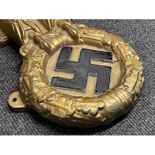 5295 - WW2 Third Reich Large Kreigsmarine U Boat or E Boat Reichsadler Cast Alloy Eagle, 715mm x 400mm. Dep... 