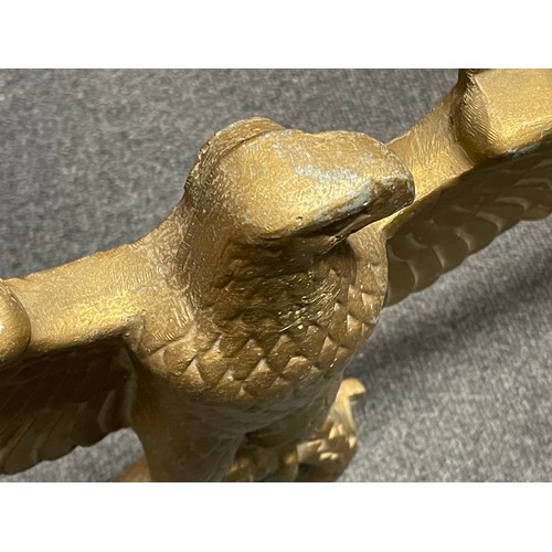 5295 - WW2 Third Reich Large Kreigsmarine U Boat or E Boat Reichsadler Cast Alloy Eagle, 715mm x 400mm. Dep... 