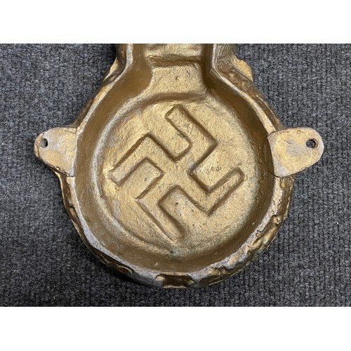 5295 - WW2 Third Reich Large Kreigsmarine U Boat or E Boat Reichsadler Cast Alloy Eagle, 715mm x 400mm. Dep... 