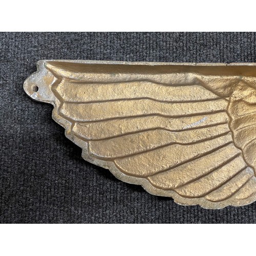 5295 - WW2 Third Reich Large Kreigsmarine U Boat or E Boat Reichsadler Cast Alloy Eagle, 715mm x 400mm. Dep... 