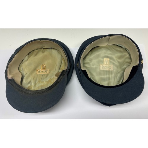 5307 - RAF and Sultan of Oman Air Forces Officers Service Dress Caps, both the property of an ex RAF Piloit... 