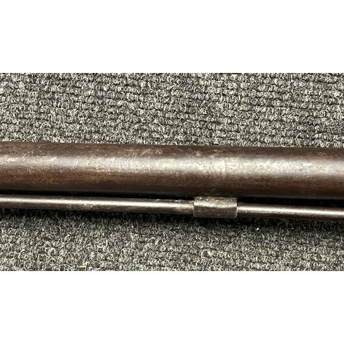 5322 - Percussion Cap Musket with 83cm long barrel, bore approx. 20mm. Working action but hammer is loose m... 