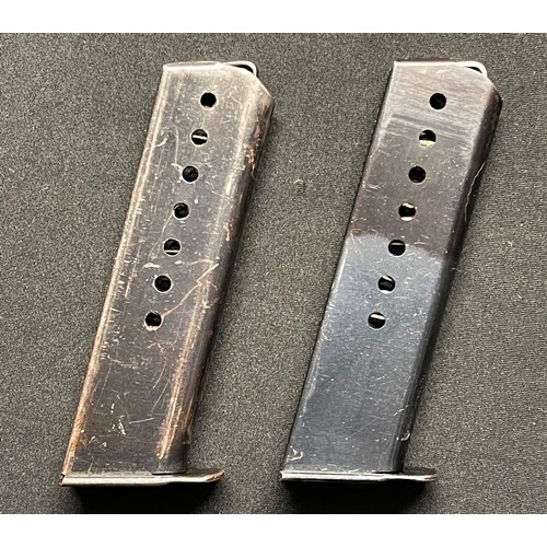 5331 - Walther 9mm P38 Magazines x 2. One is wartime and maker marked 