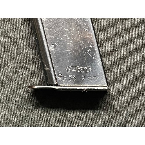 5331 - Walther 9mm P38 Magazines x 2. One is wartime and maker marked 