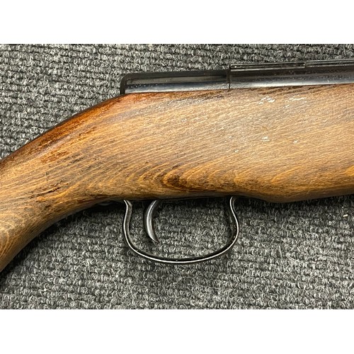 5340 - Pair of Air Rifles: .22 Webley Falcon with 440mm long barrel. Serial number 281. Working order. Over... 