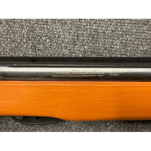 5348 - Crosman Quest Model C6M22X .22 calibre air rifle serial number N09X00017 with 422mm long barrel, ove... 